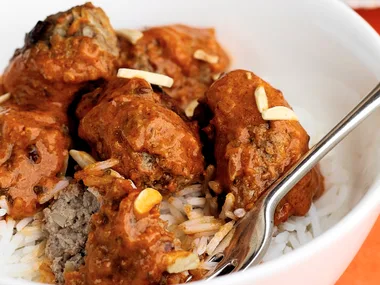 Lamb Kofta in Curry Sauce