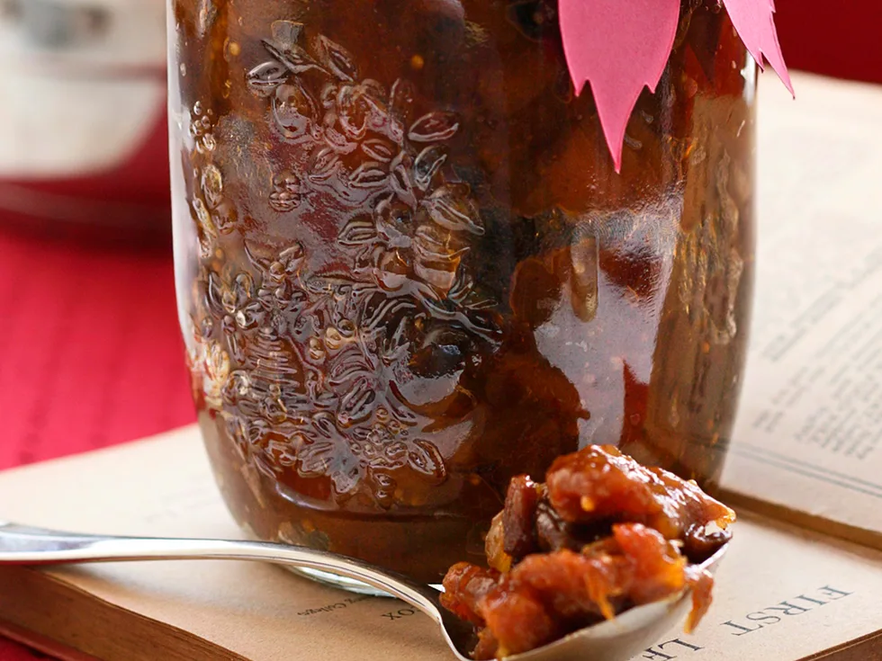 Apricot and Date Chutney