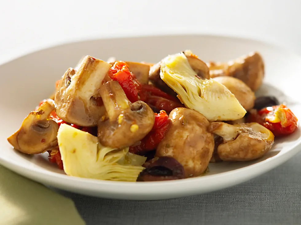 Mushroom Antipasto Salad