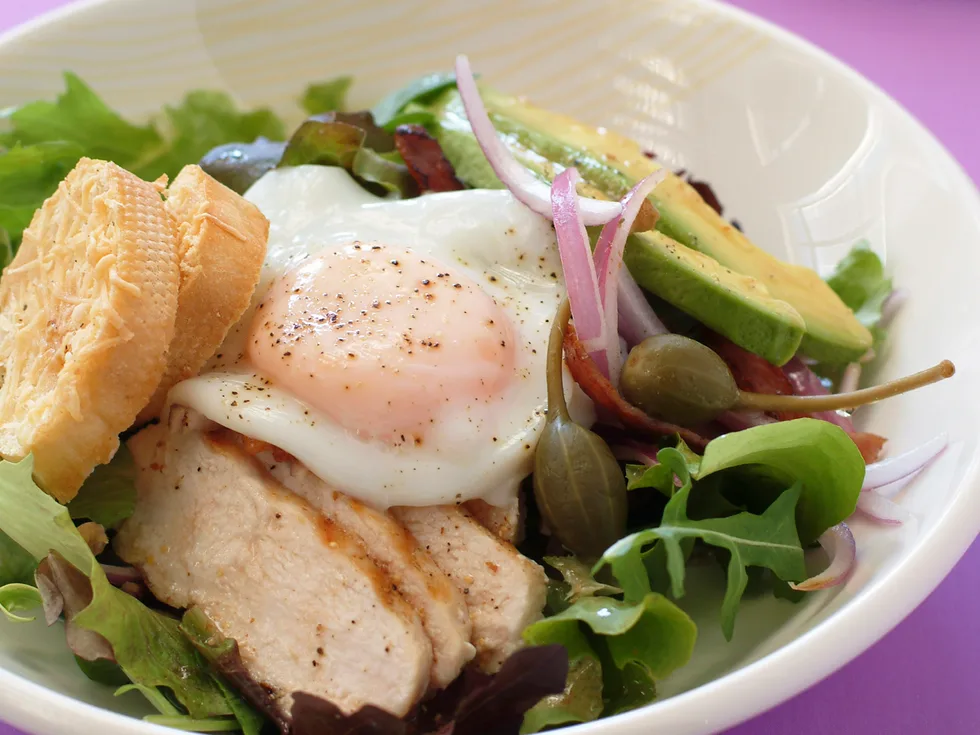 Chicken, Bacon and Egg Salad
