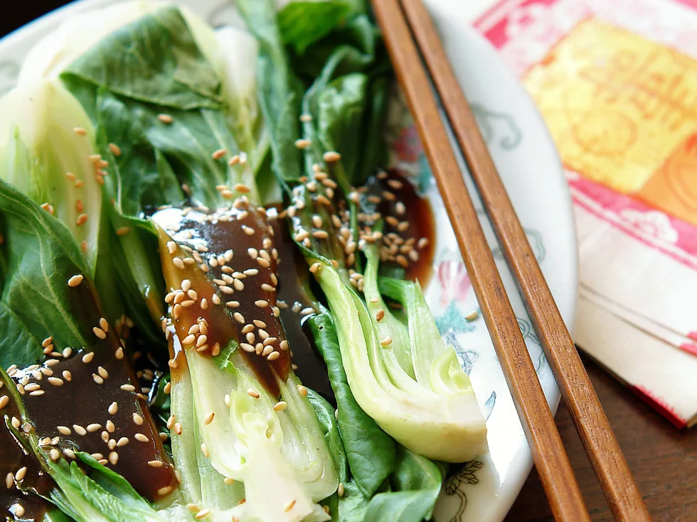 Bok Choy with Oyster Sauce