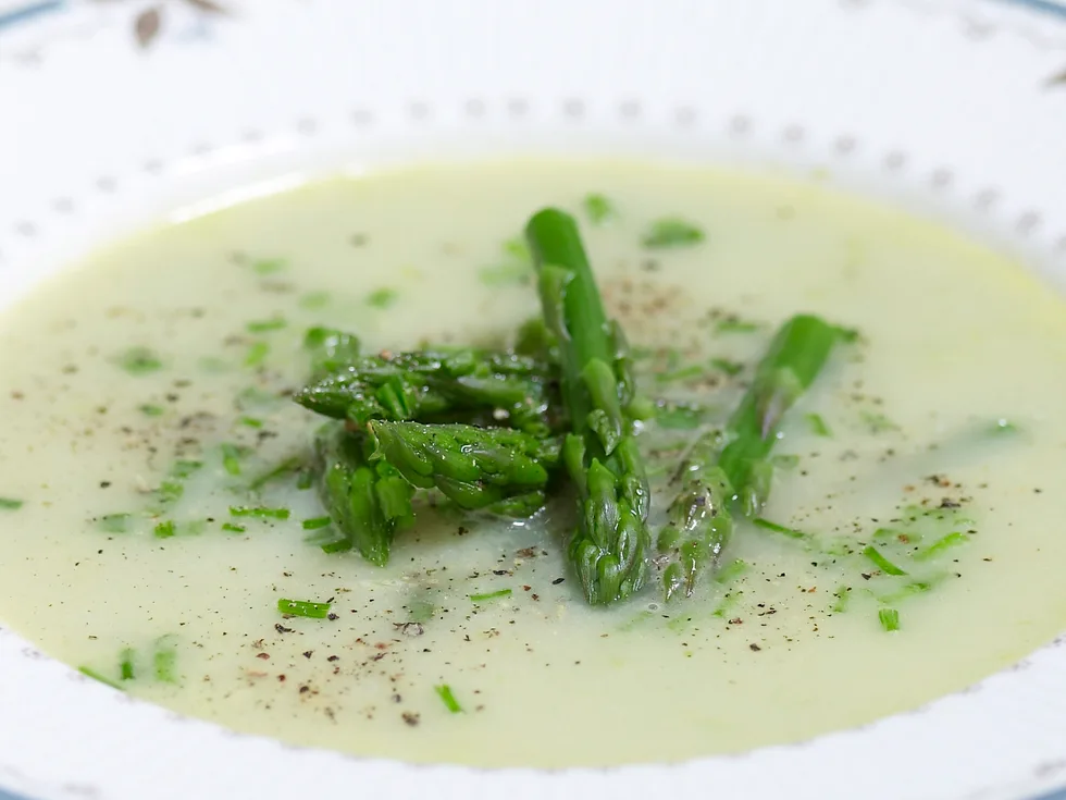 Asparagus vichyssoise