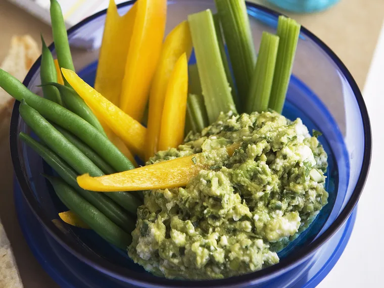 Avocado, Ricotta and Coriander Dip