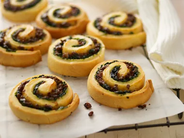 Beef and Spinach Pinwheels