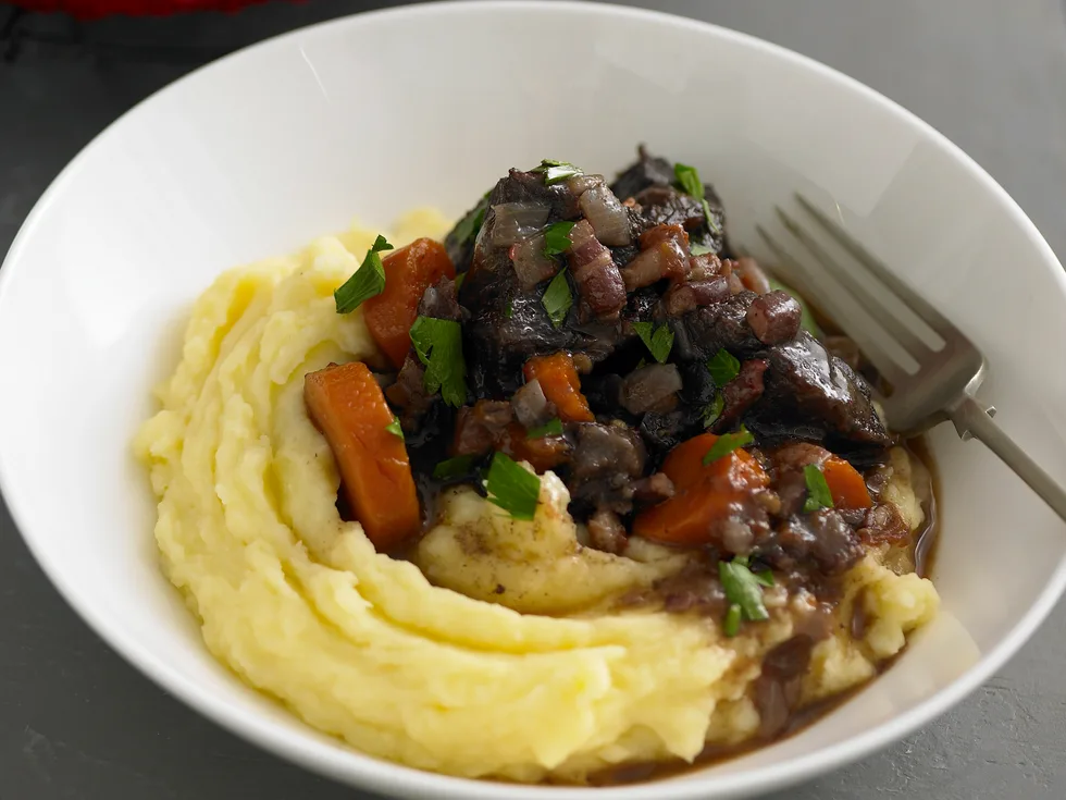 Beef in red wine