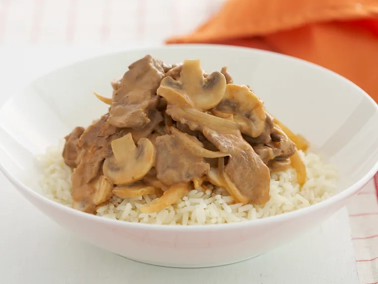 Beef Stroganoff