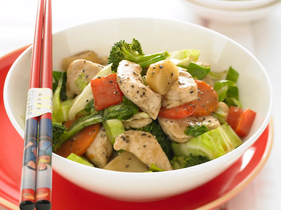 Black Bean Chicken Stir-Fry
