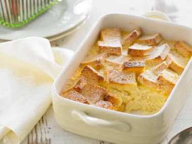 Bread and butter pudding