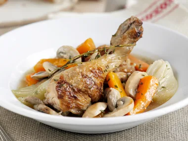 Chicken and Mushrooms Stew