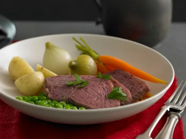 Corned beef dinner