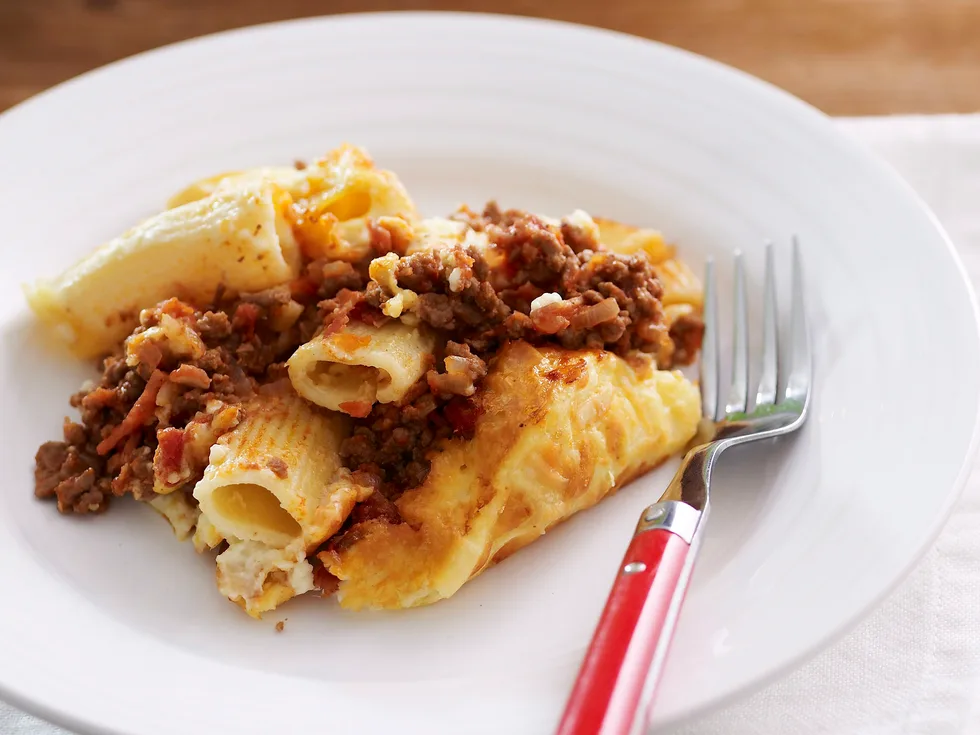 Creamy pasta bake