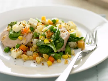 Crispy Chicken and Vegetable Bake