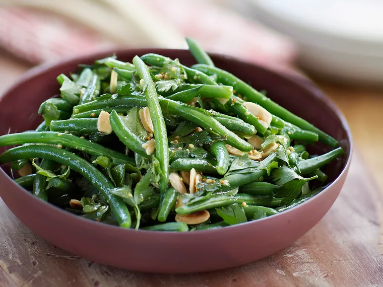 Green Bean, Watercress and Almond Salad