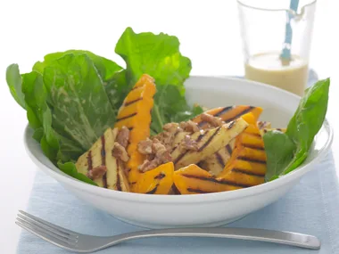 Haloumi, Pumpkin and Rocket Salad