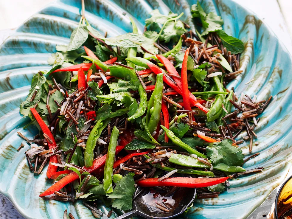 Asian herb salad