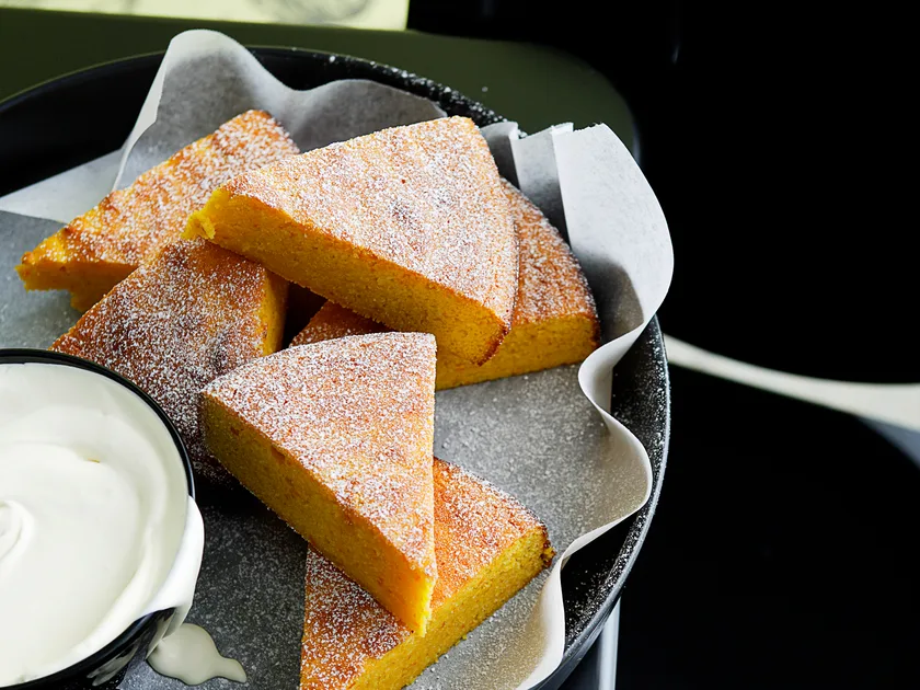 Mandarin almond cake