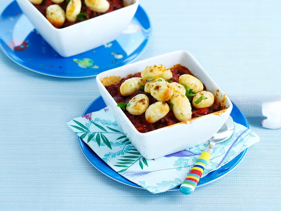Beef and gnocchi bakes