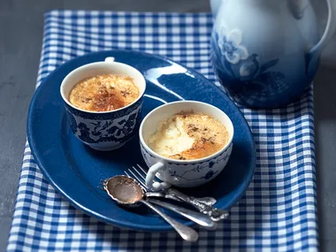 Cardamom rice custard