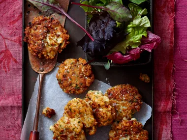 Cauliflower fritters