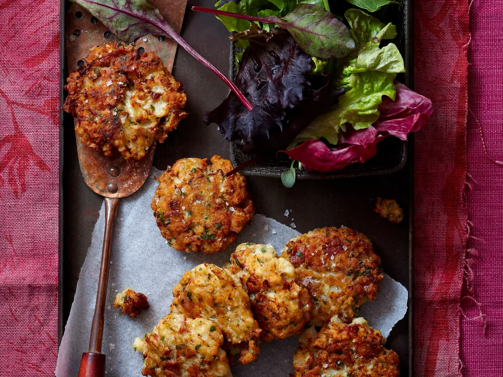 Cauliflower fritters