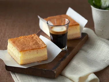 Cheesecake slice