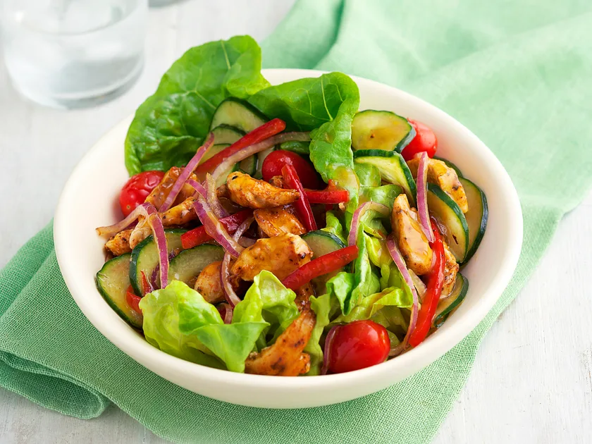 Cajun chicken and mango salad recipe