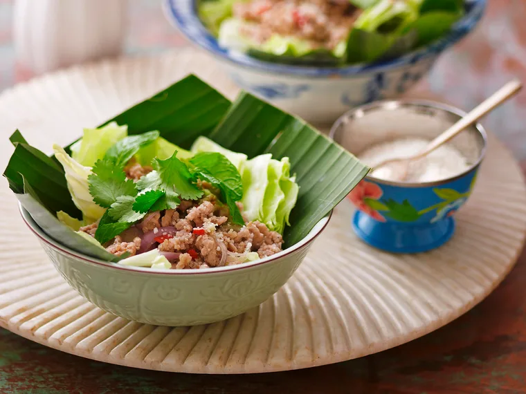 Chicken larb