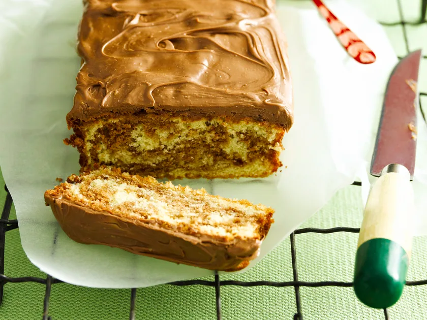 Chocolate and orange tea loaf