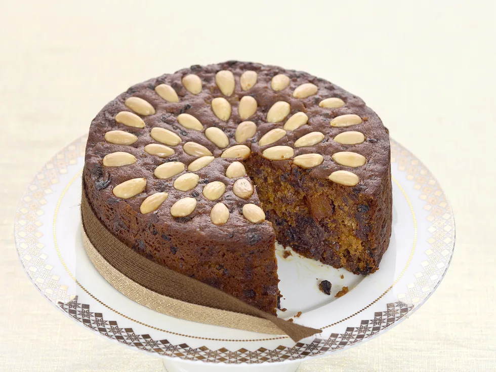Christmas fruit cake