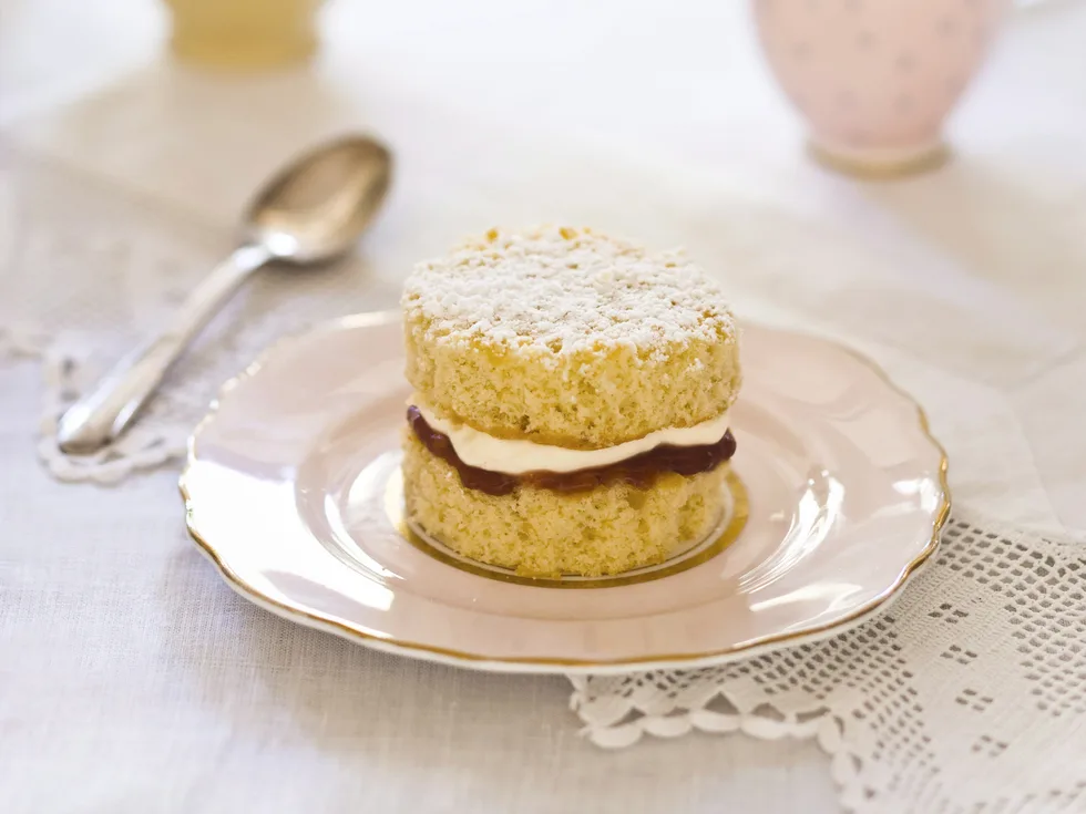mini sponge cakes