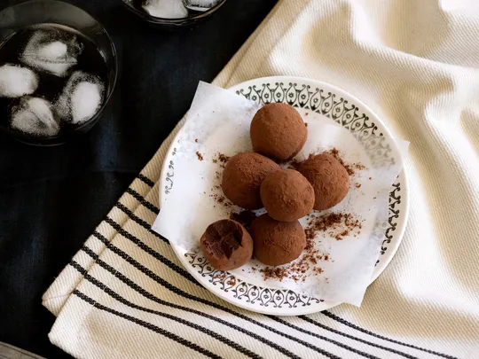 Frangelico truffles