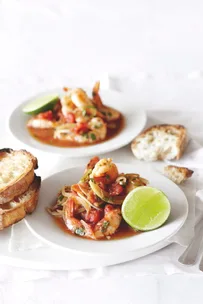 Mexican Spicy Prawn Parcels