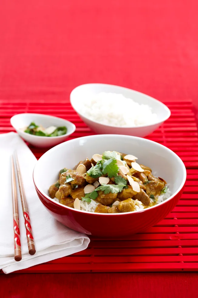 Asian apricot pork