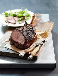 Aussie marinated lamb leg