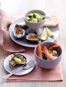 Avocado andlemon sorbet