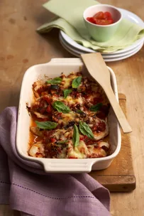 Baked chicken ratatouille