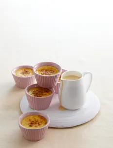 Baked custard