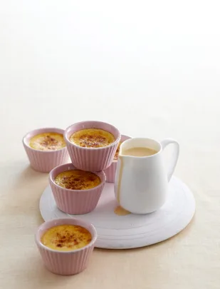 Baked custard