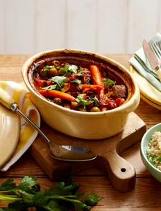 Beef and carrot casserole