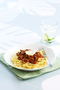 Beef and mushroom bolognese