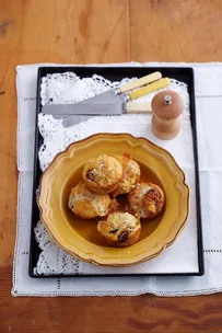 Beef sausage and beer muffins