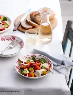 Broccoli and parmesan salad