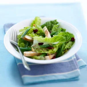 Char-grilled chicken and craisin salad
