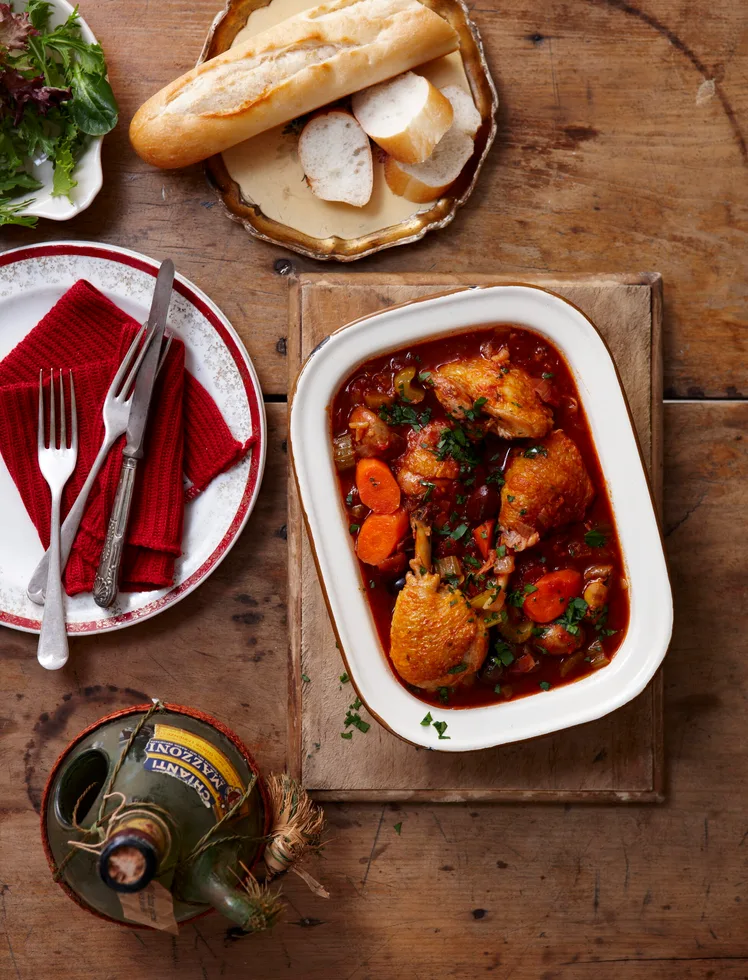 Chicken cacciatore
