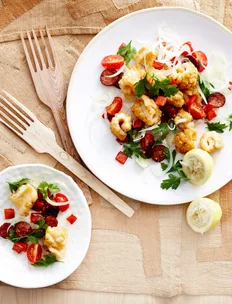 Calamari and funnel salad