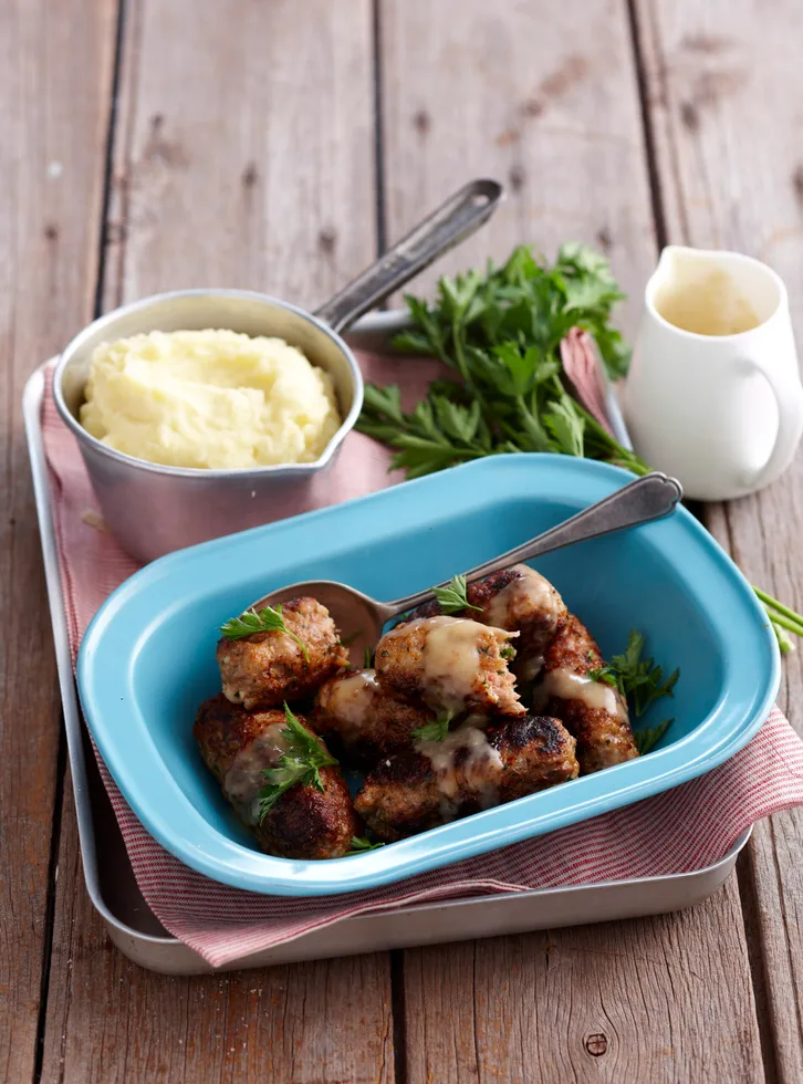 Chevrup Sausages with Mash