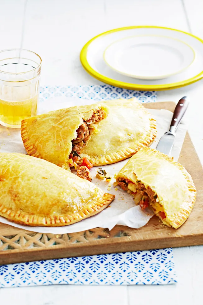 Italian sausage calzones