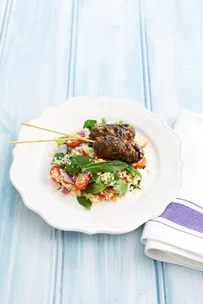 Kofta with tabouli