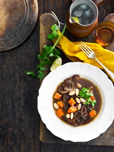 Lamb and quince tagine