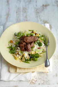 Lamb and rice salad